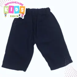 ست دخترانه مینی ماوس با تیشرت سفید نخ پنبه و شلوارک مشکی - جین پوش جزیره