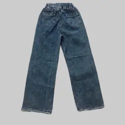 شلوار بچه‌گانه نیم بگ زاپ‌دار مناسب ۸ تا ۱۴ سال - جین پوش جزیره