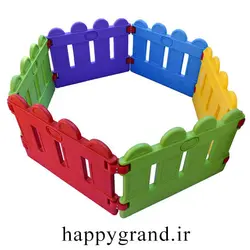 استخر توپ نرده ای (پک 6 عددی)