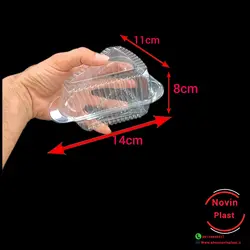 ظرف اسلایس کیک (پک 10عددی)