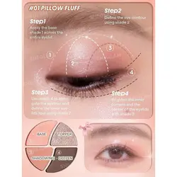 پالت سایه ۴ عددی می day dreamy شیگلم