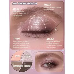 پالت سایه ۴ عددی می day dreamy شیگلم