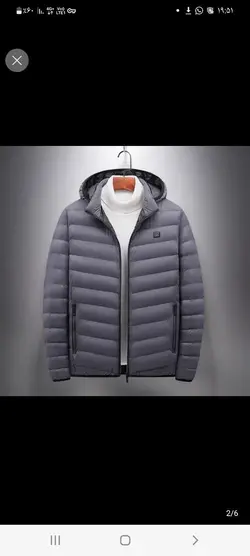 کاپشن پفی سبک المنت دار کد 6168 - پوشاک ۱۰۱