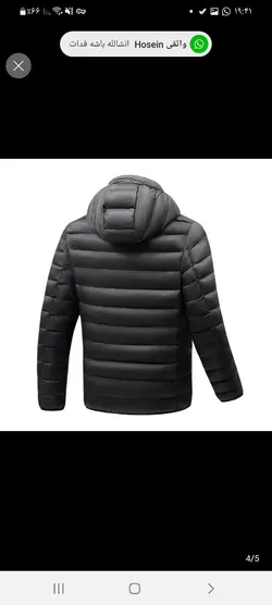 کاپشن پفی سبک المنت دار کد 6168 - پوشاک ۱۰۱