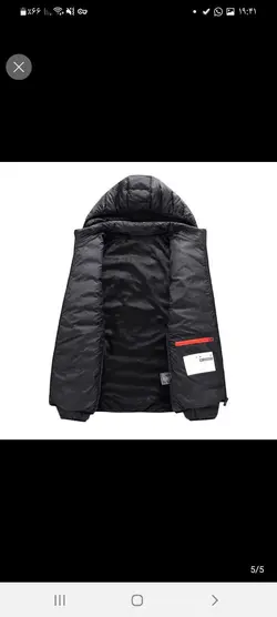 کاپشن پفی سبک المنت دار کد 6168 - پوشاک ۱۰۱