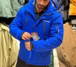 کاپشن کلمبیا دوزیپ کد F8806 - پوشاک ۱۰۱