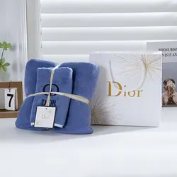 خرید حوله باشگاهی دو تیکه برند دیور Dior - دلوکس گالری قشم