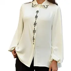 شومیز کرپ مهتاب