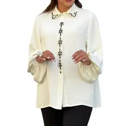 شومیز کرپ مهتاب