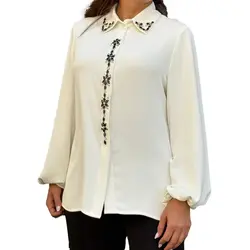 شومیز کرپ مهتاب