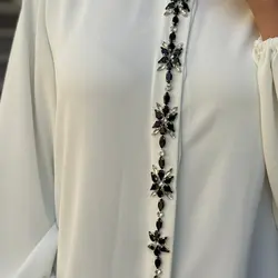 شومیز کرپ مهتاب