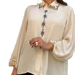 شومیز کرپ مهتاب