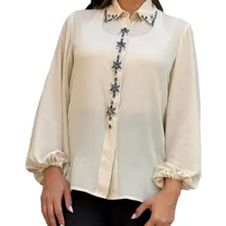 شومیز کرپ مهتاب