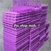 اسلت پالت کفپوش مرغ داری کبوتر خانه بسته 4 عددی پایه بلند