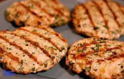 برگر مرغ - رحسا