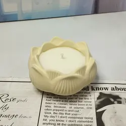 شمع معطر موم سویا مدل لوتوس