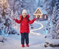 کاپشن قرمز پاپیونی دخترانه وارداتی کد g200