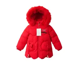 کاپشن قرمز پاپیونی دخترانه وارداتی کد g200