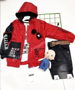 کاپشن شلوار بارانی پاییزه پسرانه برند ترک کد T110