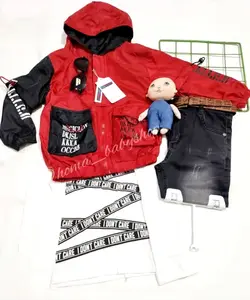 کاپشن شلوار بارانی پاییزه پسرانه برند ترک کد T110