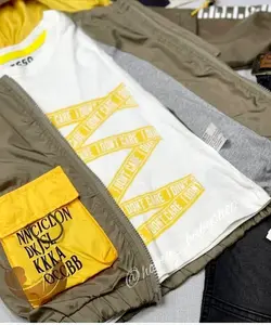 کاپشن شلوار بارانی پاییزه پسرانه برند ترک کد T110