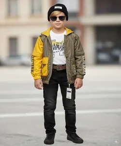 کاپشن شلوار بارانی پاییزه پسرانه برند ترک کد T110