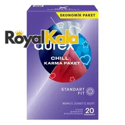 کاندوم دورکس مدل CHILL بسته 20 عددی