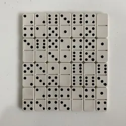 بازی فکری دومینو پلاستیکی سایز بزرگ