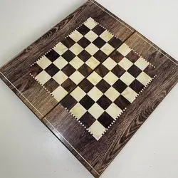 تخته نرد و شطرنج تمام ام دی اف طرح ستاره