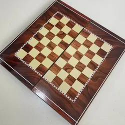 تخته نرد و شطرنج تمام ام دی اف طرح قطب نما