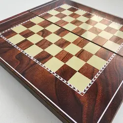 تخته نرد و شطرنج تمام ام دی اف طرح قطب نما