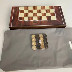 تخته نرد و شطرنج تمام ام دی اف طرح قطب نما