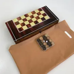 تخته نرد و شطرنج چوب روسی طرح قطب نما