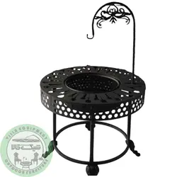 آتشدان هیزمی پایه چدن - شیک کالا