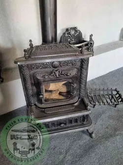 بخاری چدنی کلاسیک کد 303 - شیک کالا