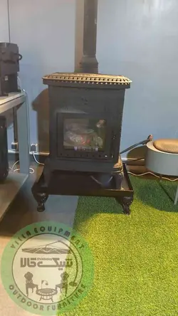 بخاری چدنی مدل توران 307 - شیک کالا