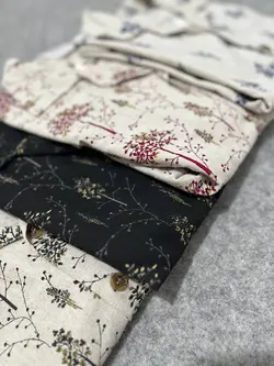 پیراهن لنین مردانه آستین کوتاه