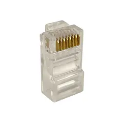 سوکت شبکه Cat6 برند امپ کانکتوری شیلددار