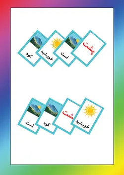 کارت های سریال جمله ساز (همراه با فیلم آموزشی)(فیزیکی)