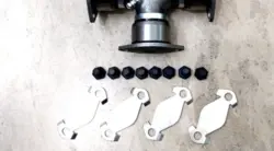 ست کامل ۱۲ عددی پیچ و پولک چهارشاخه گاردان ماک آمریکایی