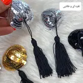 پوشش نیپل چسبی پولکی قلبی و دایره ای زنانه وارداتی بسیار خاص و جذاب