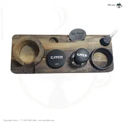 ست ۷ تایی حرفه‌ای مسترکافه مدل گردو