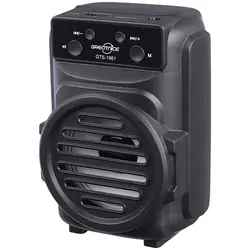 اسپیکر بلوتوثی قابل حمل مدل GTS-1961 با نورپردازی RGB