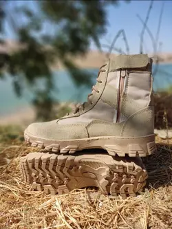 پوتین کوهنوردی نظامی تاکتیکال زیپ دار