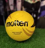 توپ فوتسال زرد مولتن اصل مخصوص سالن و چمن مصنوعی دوخت پاکستان گارانتی دار 3ماهه