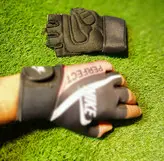 دستکش‌نیمه‌انگشتی‌خارجی‌بدنسازی و دوچرخه سواری زنانه و مردانه