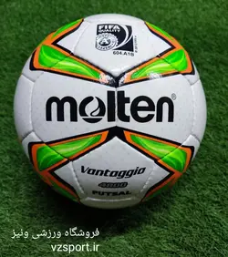 توپ فوتسال مولتن اصل اورجینال دوخت پاکستان گارانتی دار 6ماهه