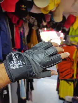 دستکش چرم نیمه بدنسازی و دوچرخه سواری فوق‌العاده باکیفیت