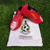 کفش فوتبال مخصوص چمن باشگاه تراکتور سایز پسرانه 32-39