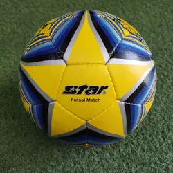 توپ سالن و چمن مصنوعی سایز 4 استار star اصل دوخت پاکستان ضمانت دار 3 ماهه شرکت GKI